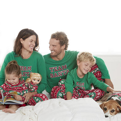 Create a Holiday Tradition With Matching Jammies For Your Families